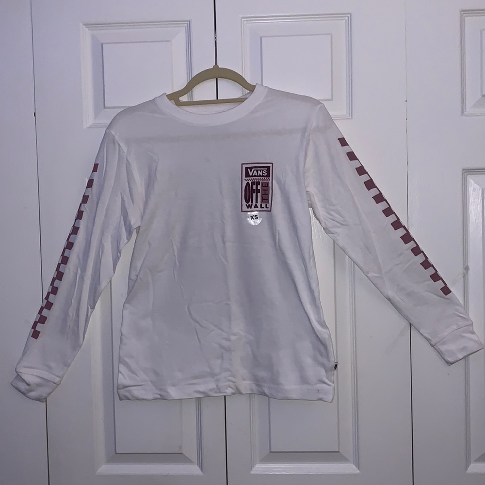 Vans off the wall long sleeve shirt
